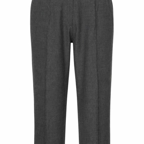 Ibris Style Womens Grey   Capri Trousers Size 44 L26 in