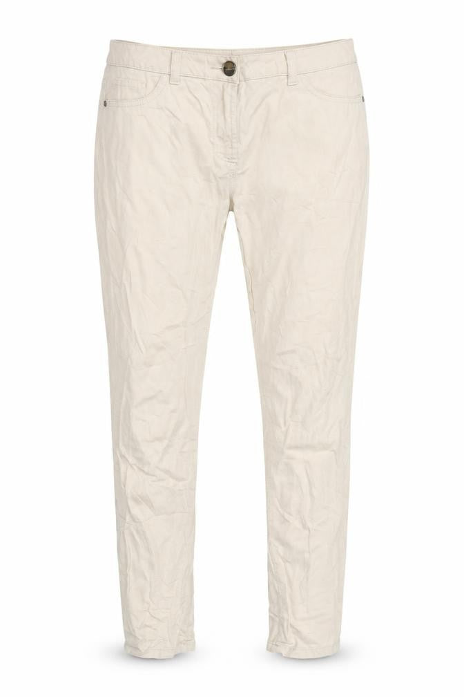 F&F Womens Beige   Capri Trousers Size 38 L29 in