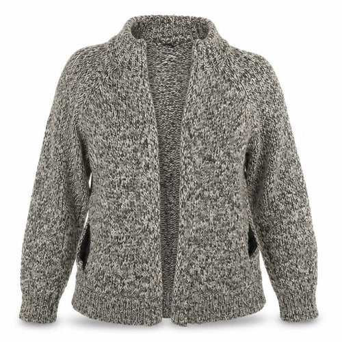 Casual Club Womens Grey   Full Zip Jumper One Size