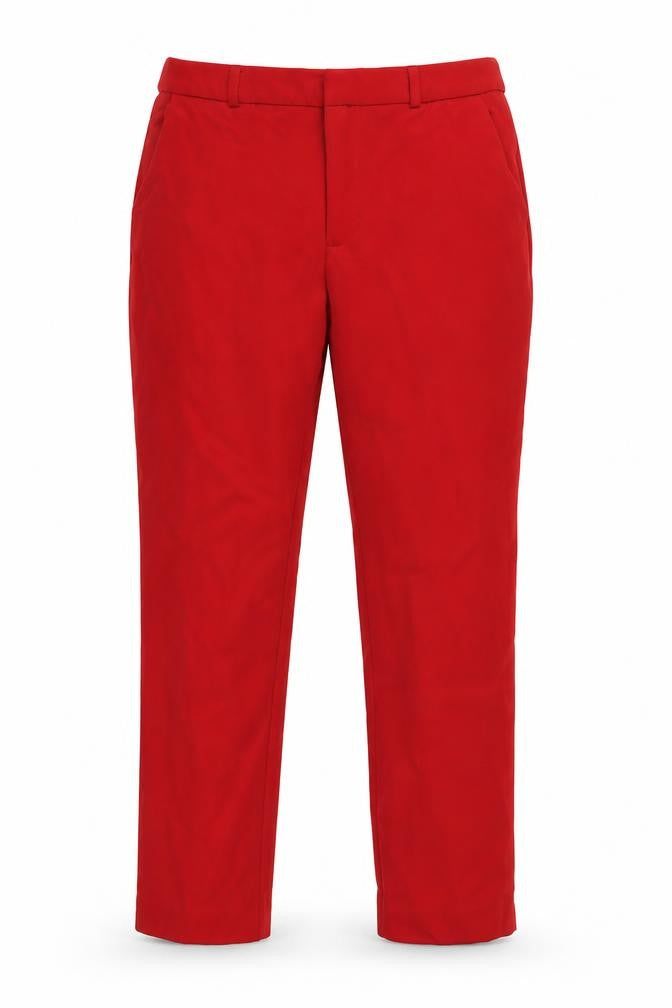 Preworn Womens Red   Trousers  Size 30 in L27 in