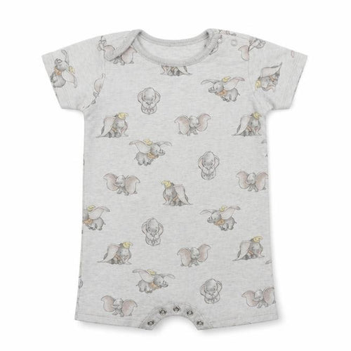 Disney Baby Baby Grey Colourblock  Babygrow One-Piece Size 12-18 Months  - Disney Dumbo