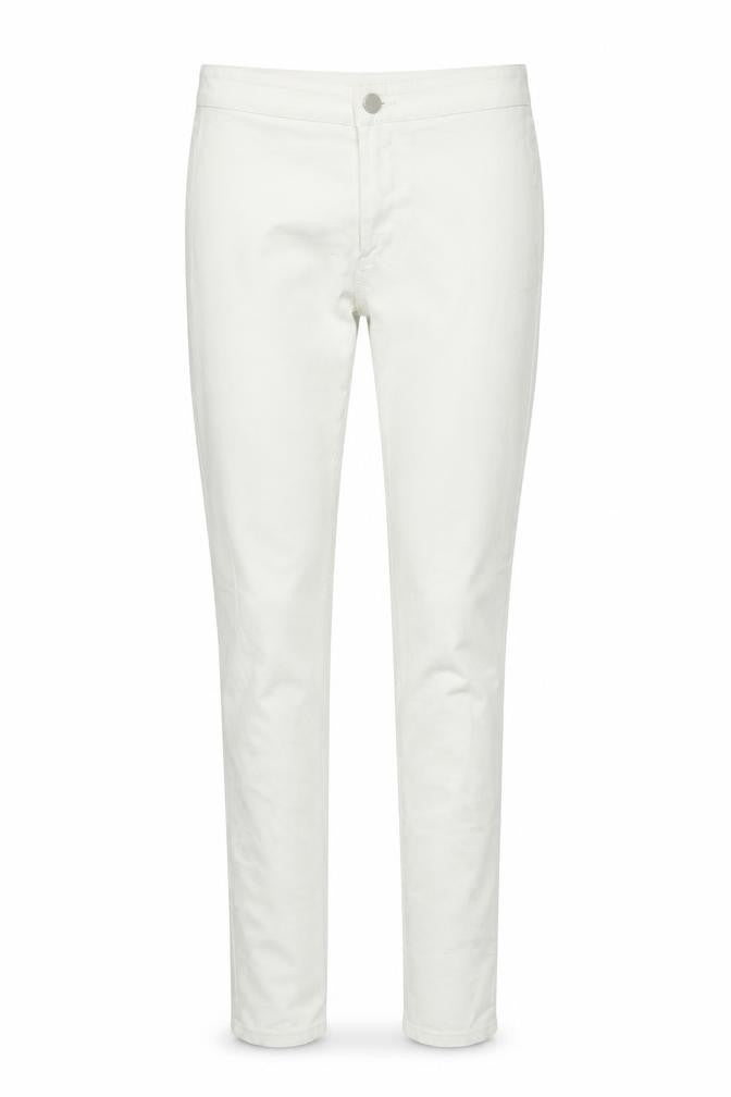 Denim & Co. Womens White   Skinny Jeans Size 10 L25 in