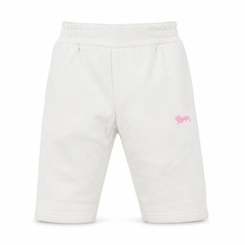 Lonsdale Girls White   Jogger Trousers Size 0-3 Months