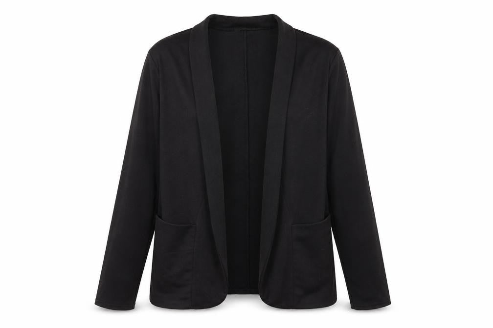 Boohoo Womens Black   Jacket Blazer Size 12