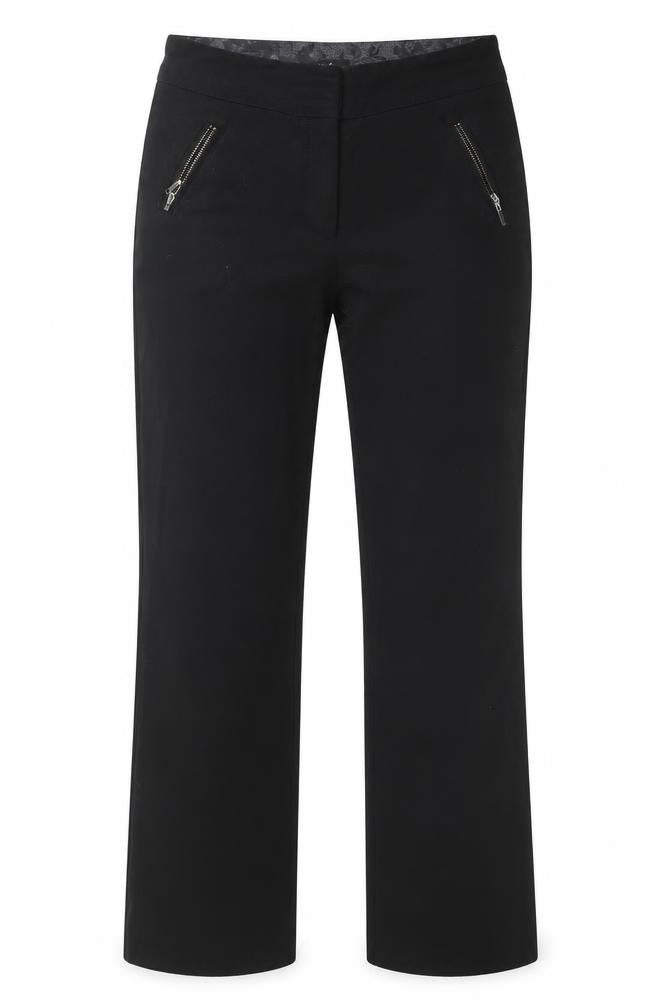 M&Co Womens Black   Trousers  Size 32 in L27 in