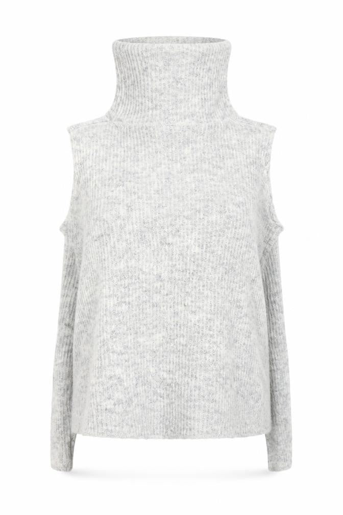 Front view of New Look women’s grey jumper, size M