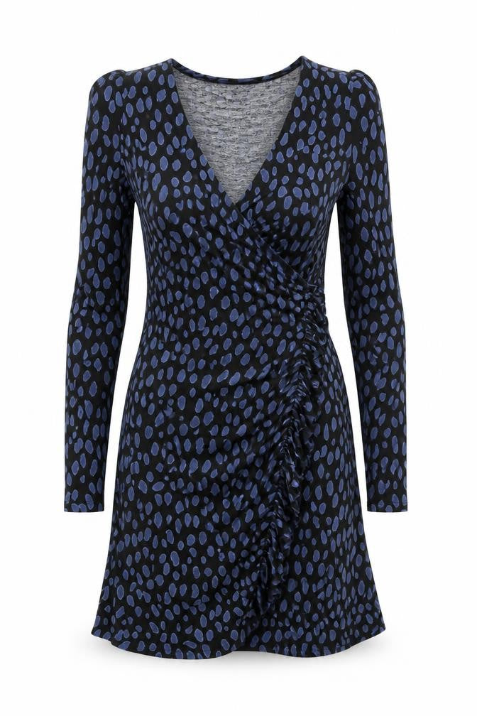 George Womens Blue Animal Print  Cardigan Jumper Size 10
