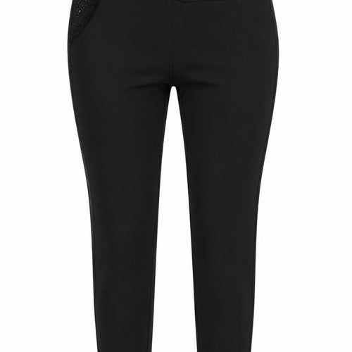 LD stye Womens Black   Trousers  Size M L25.5 in