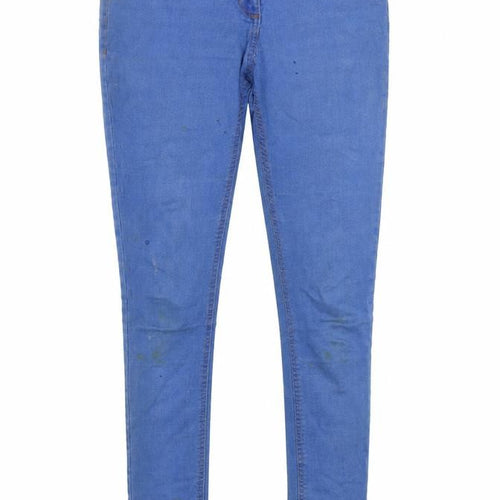 George Womens Blue   Skinny Jeans Size 10 L27.5 in