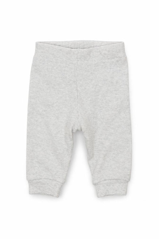 Front view of George boys’ grey capri leggings, size 3-6, months