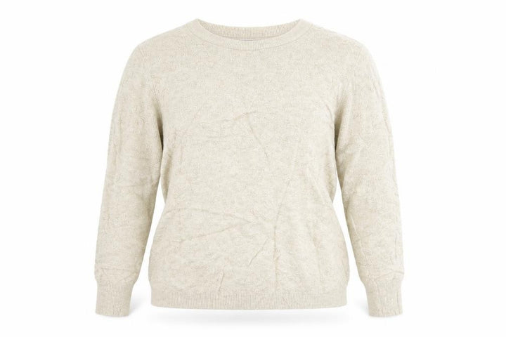 Oasis Womens Beige Pullover Jumper Size M