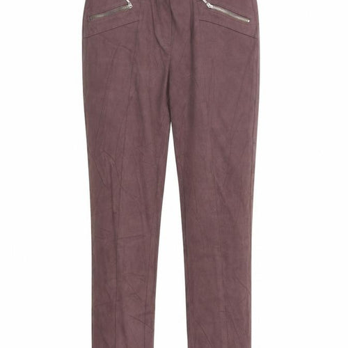 Preworn Womens Purple   Trousers  Size 12 L26 in