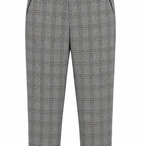 Baukjen Womens Grey Check  Trousers  Size 6 L26 in