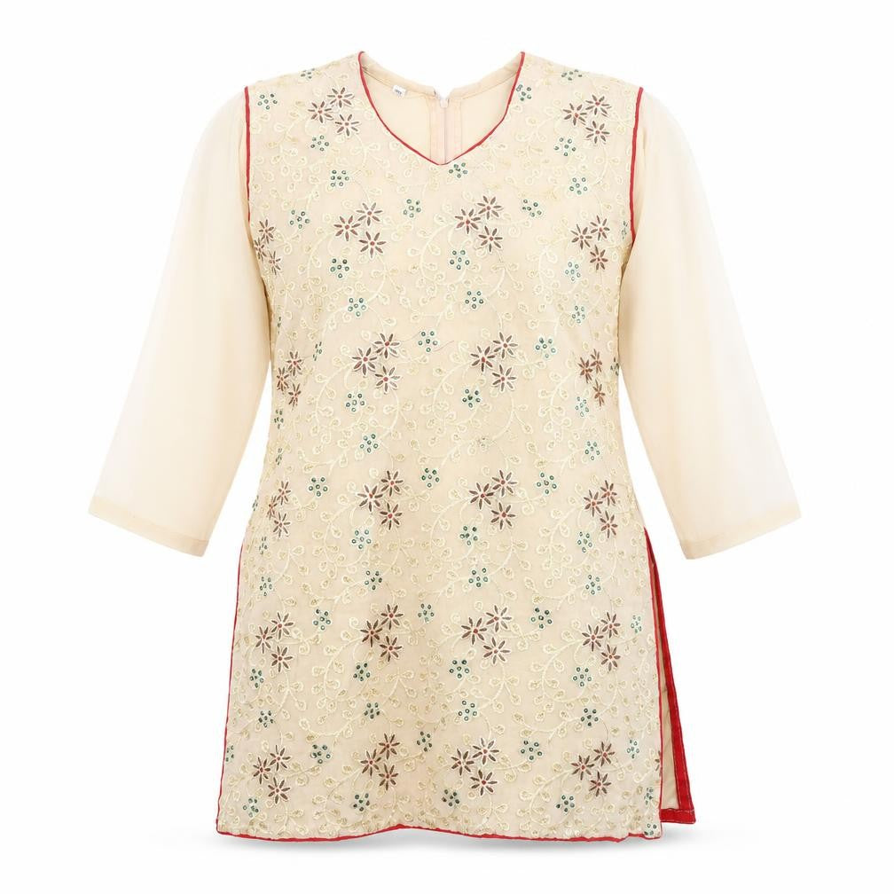 Preworn Womens Beige   Basic Blouse Size S