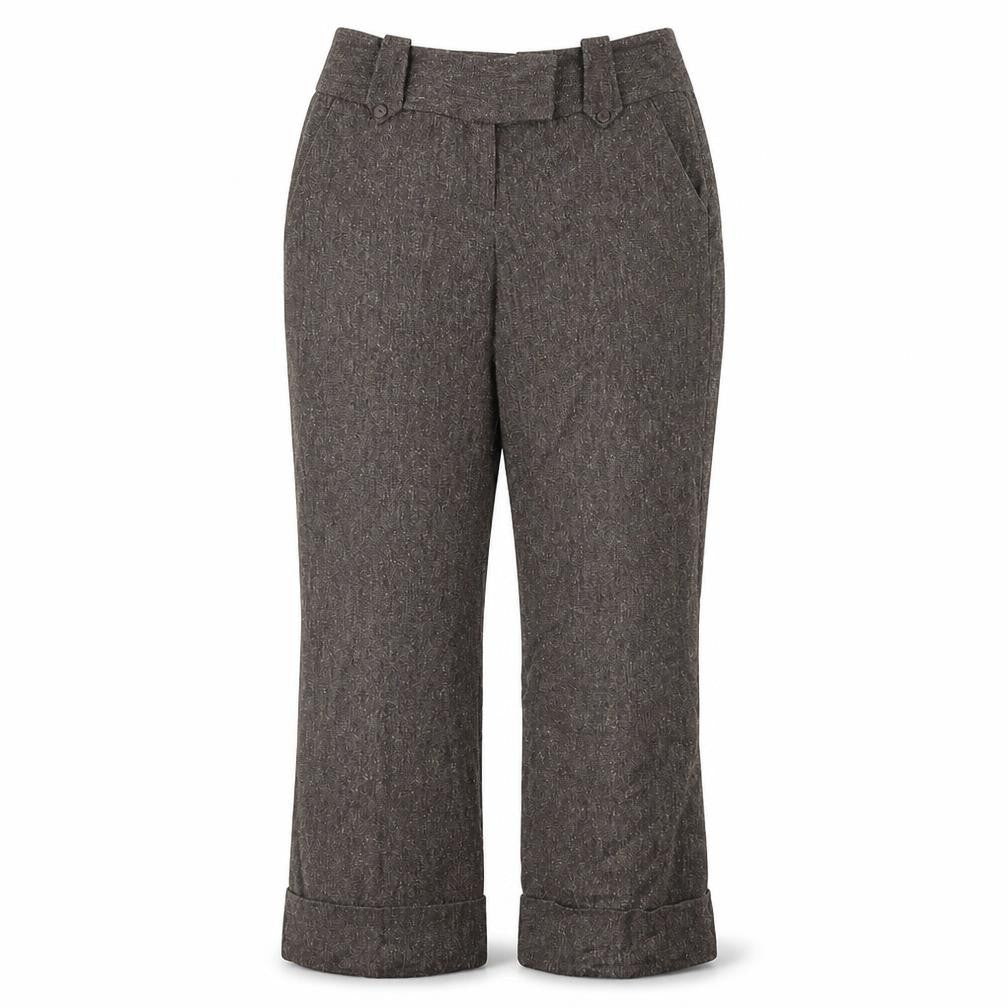 George Womens Brown   Trousers  Size 12 L30 in
