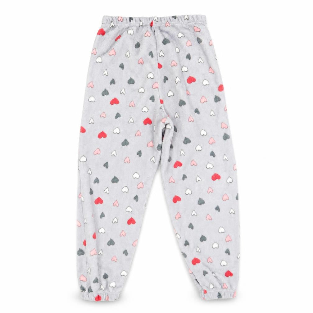 Just Like You Girls Purple Spotted  Cami Pyjama Pants Size 12 Years  - Heart