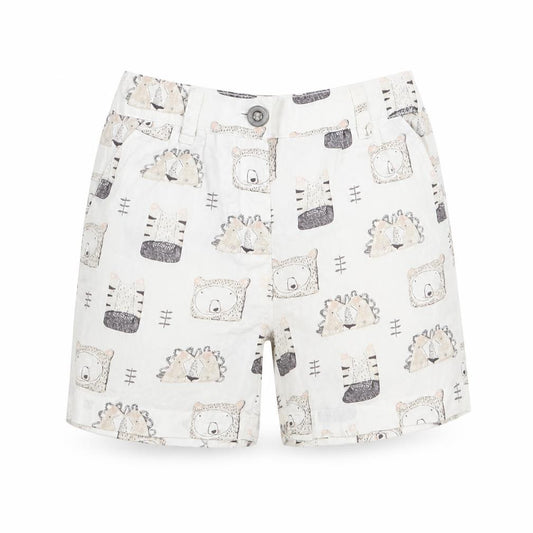 Front view of Next girls’ geometric cropped trousers, size 2-3, years