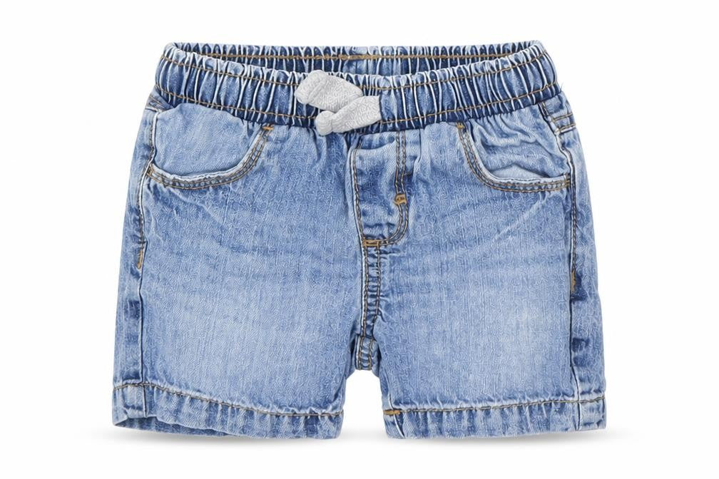 Mothercare Boys Blue  Damask Cropped Jeans Size 6-9 Months