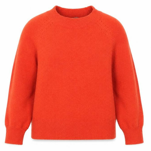 Oasis Womens Red  Knit Pullover Jumper Size S