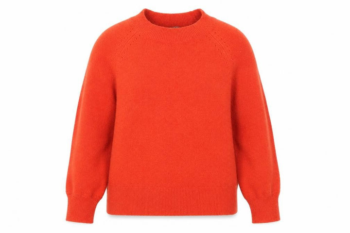 Oasis Womens Red  Knit Pullover Jumper Size S