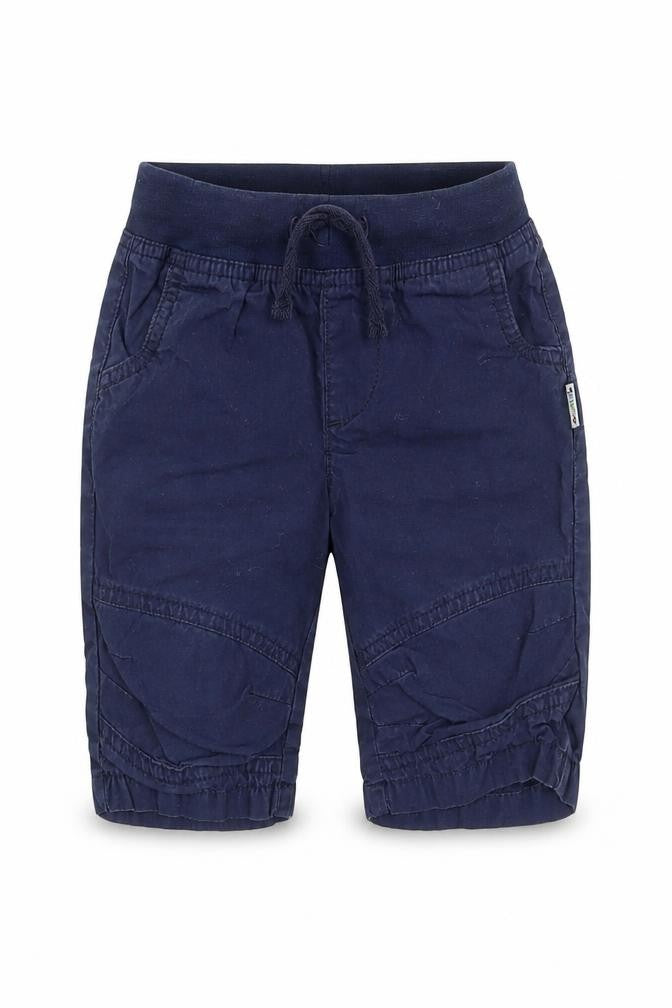 JAKO-O Boys Blue  Ramie Cargo Trousers Size 12-18 Months