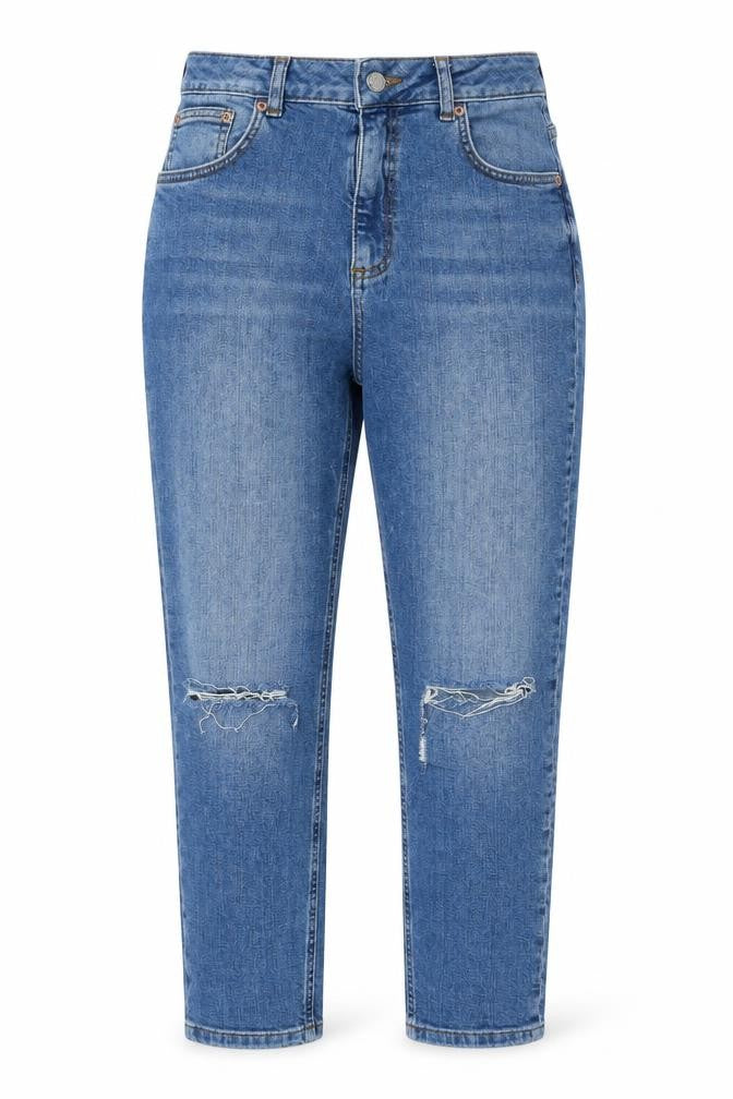 ASOS Womens Blue  Denim Mom Jeans Size 28 in L28 in