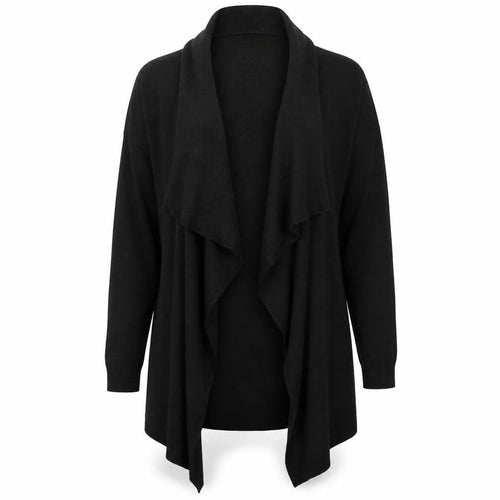 F&F Womens Black  Knit Cardigan Jumper Size 10