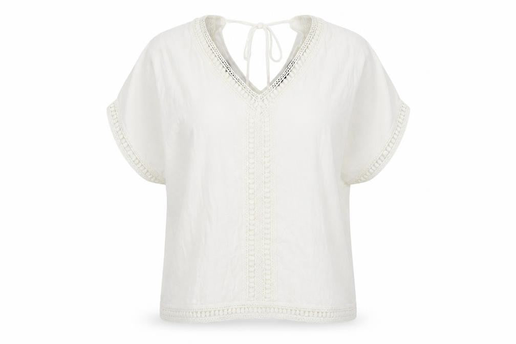 New Look Womens White   Basic T-Shirt Size 12