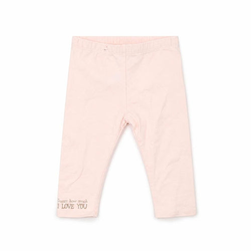 M&Co Girls Pink    Trousers Size 6-9 Months  - guess how much i love you