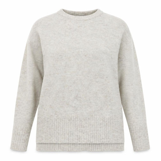 Front view of Divided women’s grey knit jumper, size S
