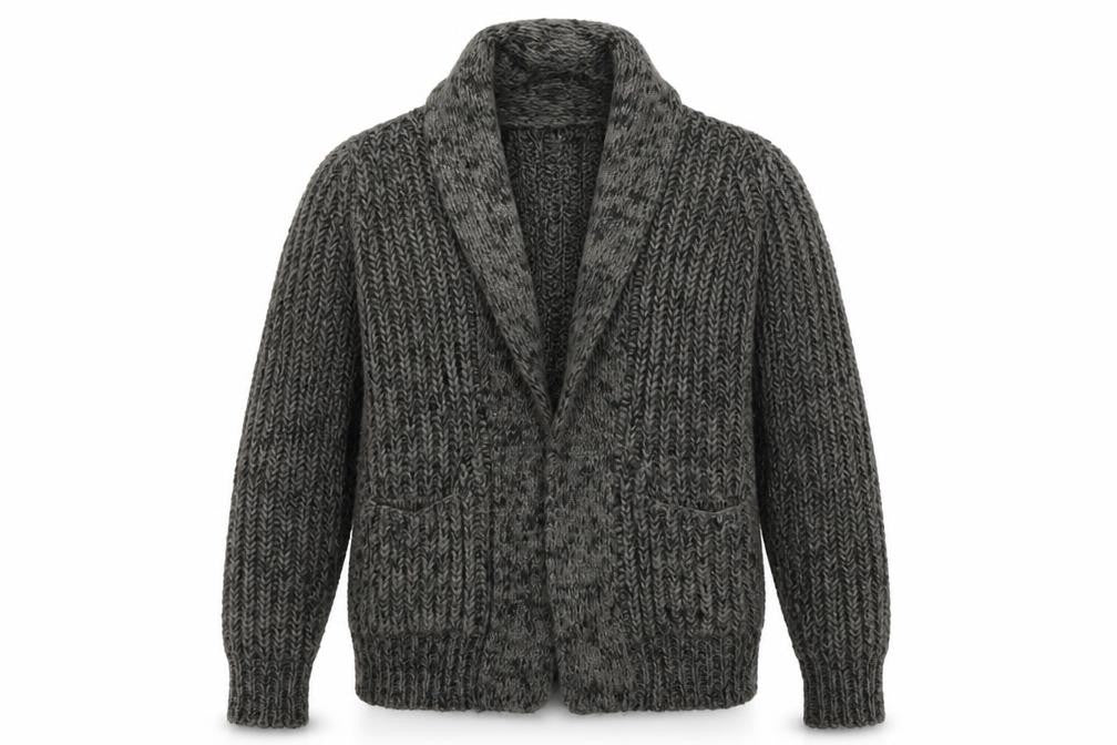 New Look Womens Grey  Knit Cardigan Jumper Size 8