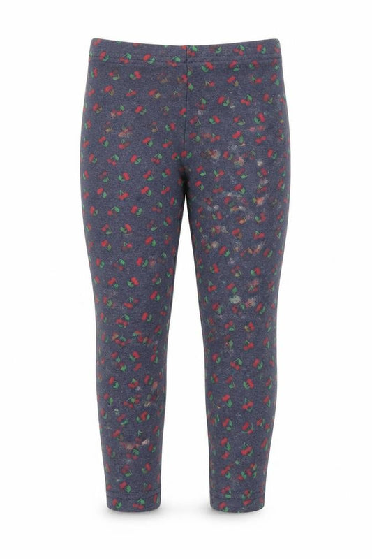 Front view of Primark girls’ grey capri trousers, size 2-3, years