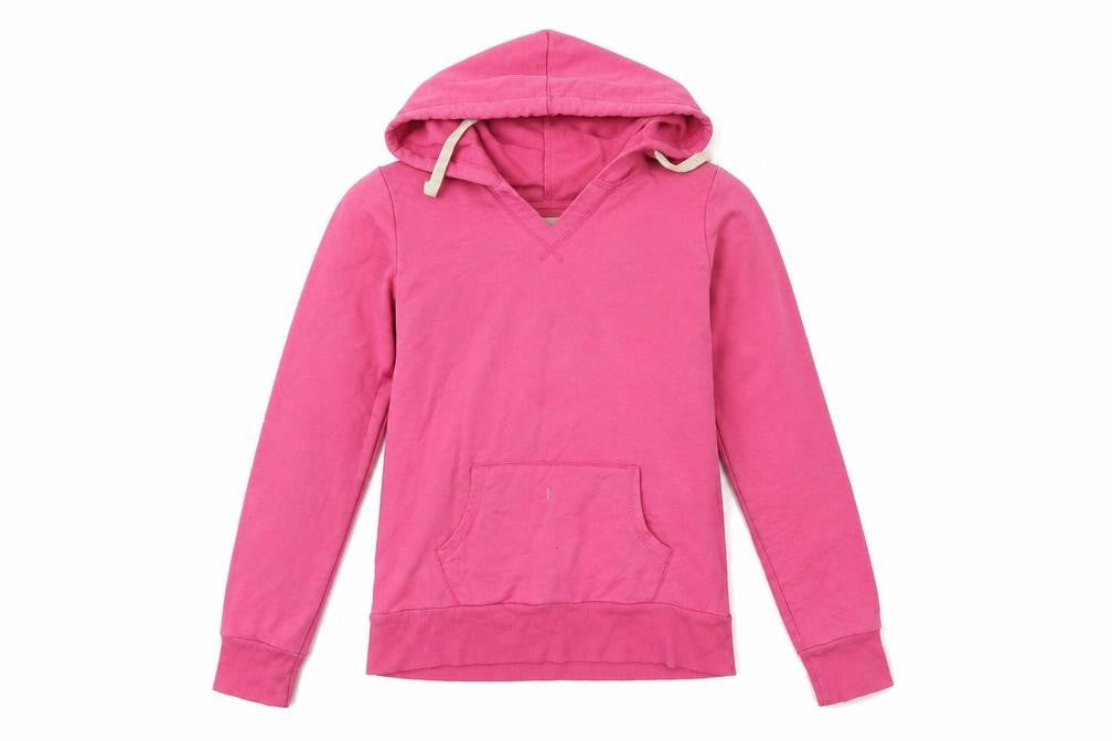 Front view of eVIE women’s pink jumper, size UK 12, - washable mark