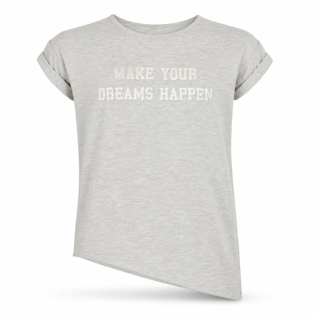 F&F Girls Grey   Basic T-Shirt Size 12-13 Years