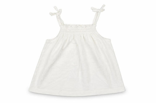 Front view of Next Baby White Basic Blouse, size 12-18, Months