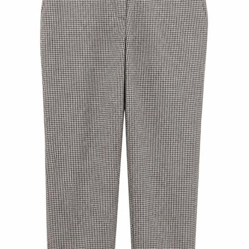 Papaya Womens Brown Geometric  Trousers  Size 14 L26 in