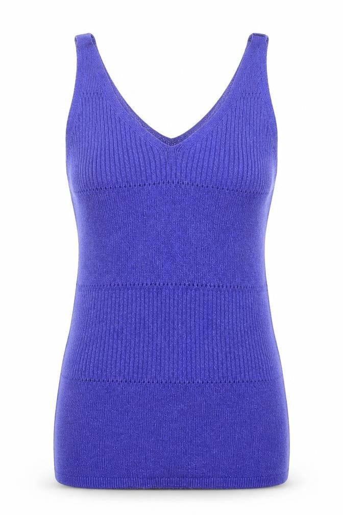 George Womens Blue  Knit Pullover Jumper Size 12