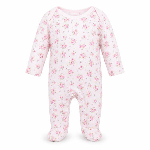 Bebe Bonito Girls Pink Floral  Babygrow One-Piece Size 3-6 Months