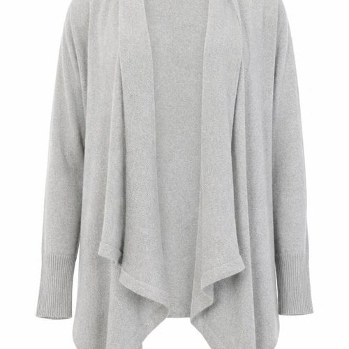 F&F Womens Grey  Knit Cardigan Jumper Size 14