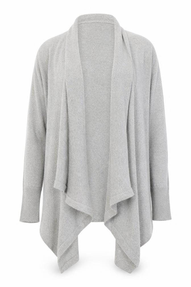 F&F Womens Grey  Knit Cardigan Jumper Size 14