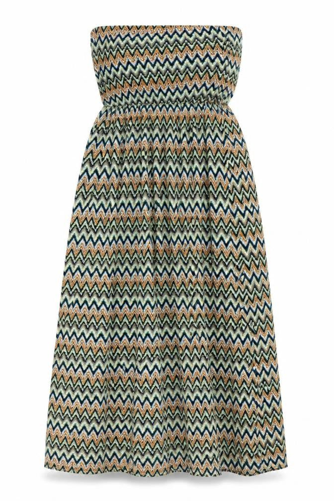 Alice & You Womens Multicoloured Striped  Fit & Flare  Size 10