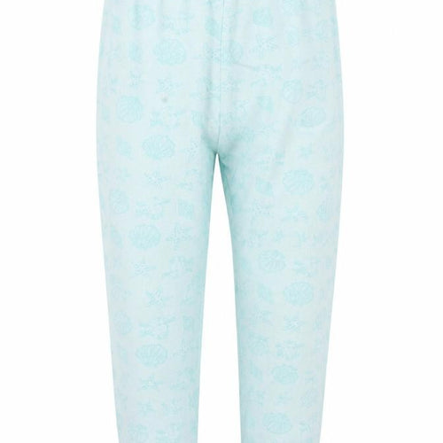 George Girls Black Geometric Jersey Capri Pyjama Pants Size 3-4 Years  - Shells