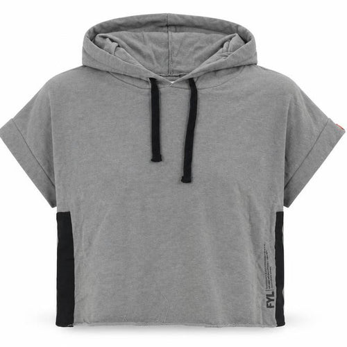 DECATHLON Womens Grey  Jersey Pullover Hoodie Size S  - FYL