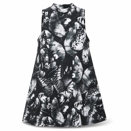 Front view of ASOS women’s multicoloured floral a-line, size UK 10