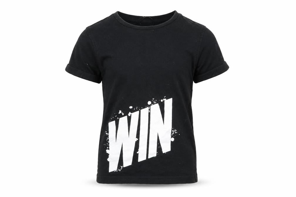 Asda George Boys Black   Basic T-Shirt Size 6-7 Years