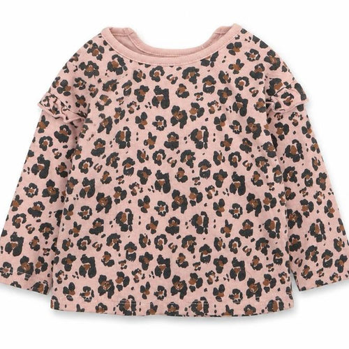 Asda George Girls Multicoloured Animal Print  Basic T-Shirt Size 3-6 Months