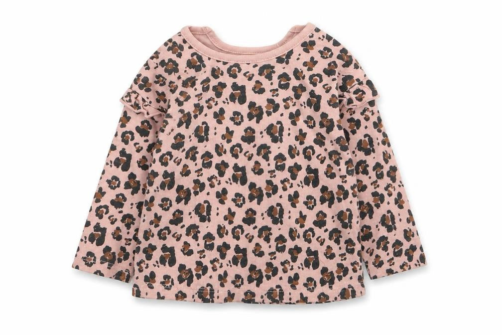 Asda George Girls Multicoloured Animal Print  Basic T-Shirt Size 3-6 Months