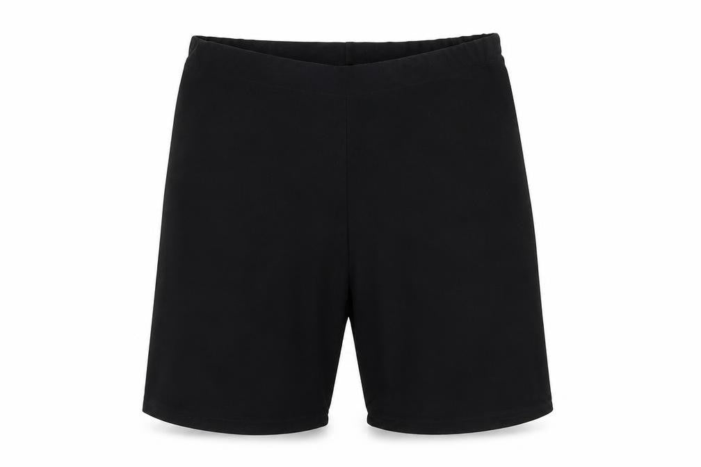 PLt Womens Black   Sweat Shorts Size 10 - Stretch waistband