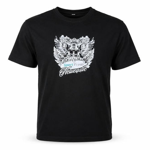 Preworn Mens Black    T-Shirt Size L