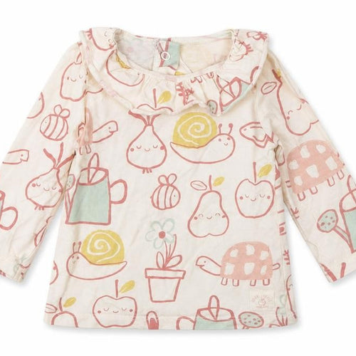 George Girls Multicoloured Animal Print  Basic T-Shirt Size 3-6 Months